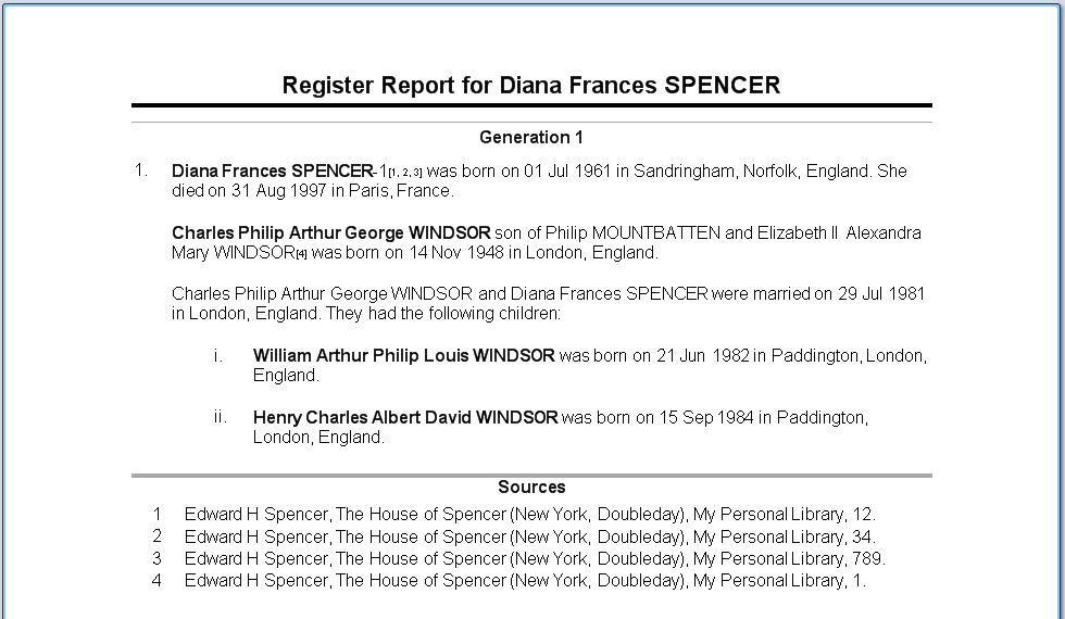Image of Screen showing Report Improvements
