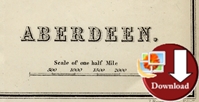 Map of Aberdeen 1888 (Digital Download)