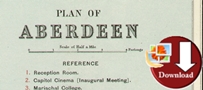 Map of Aberdeen 1934 (Digital Download)