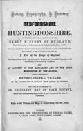 History, Topography & Directory Of Bedfordshire & Huntingdonshire 1862