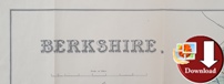 Map of Berkshire 1935 (Digital Download)