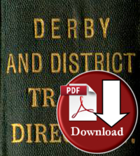 Derby & District Trades Directory, 1903 (Digital Download)