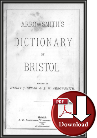 Arrowsmith's Dictionary of Bristol, 1884 (Digital Download)