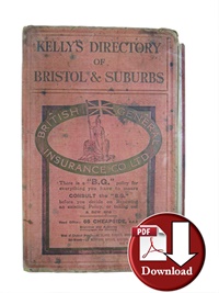 Kelly's Directory of Bristol & Suburbs 1930 (Digital Download)