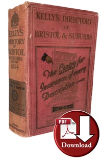 Kelly's Directory of Bristol & Suburbs 1934 (Digital Download)