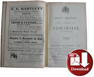 Kelly's Directory of Gloucestershire 1939 (Digital Download)