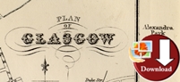Map of Glasgow 1888 (Digital Download)