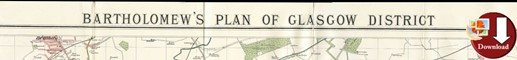 Map of Glasgow 1923 (Digital Download)