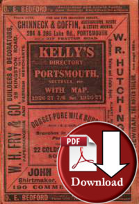 Kelly’s Directory of Portsmouth, Southsea &c, 1926-27 (Digital Download)