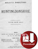 Kelly's Directory of Huntingdonshire 1898 (Digital Download)