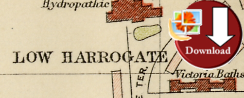 Map of Harrogate 1893 (Digital Download)