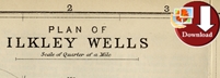Plan of Ilkley Wells 1893 (Digital Download) 