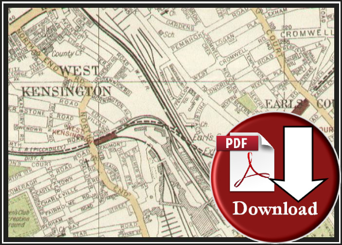 The Authentic Map Directory of London & Suburbs 1924 (Digital Download)