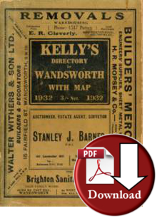 Kellys Directory of Wandsworth, 1932 (Digital Download)