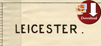 Map of Leicester 1933 (Digital Download)