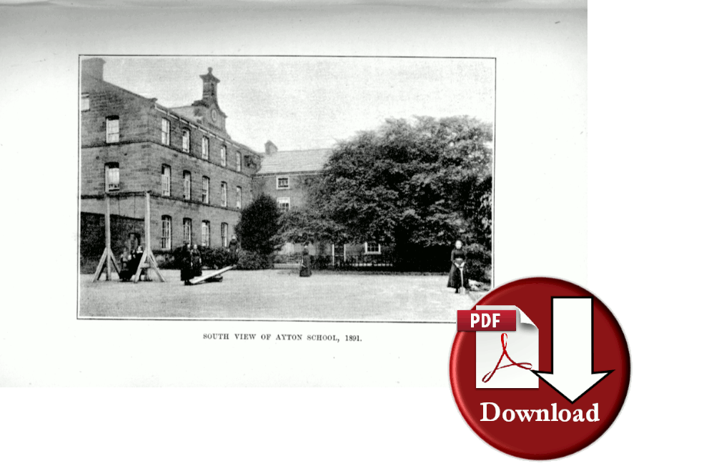 History of Great Ayton School, 1891 (Digital Download)