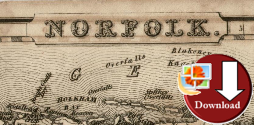 Norfolk Maps (Digital Download)