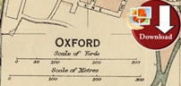 Map of Oxford 1920 (Digital Download)