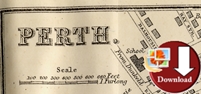 Map of Perth 1888 (Digital Download)