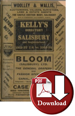 Kelly's Directory of Salisbury & Neighbourhood 1931-32 (Digital Download)