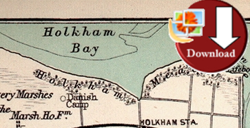 Map of Wells & Fakenham 1902 (Digital Download)