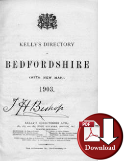 Kelly's Directory of Bedfordshire 1903 (Digital Download)